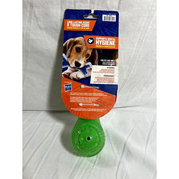 NERF Dog Scentology Beef Scent Toy Green NWT - Picture 3 of 4